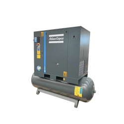 Atlas Copco G22 FF con botte LT 500 e essiccatore Scontati del 50%-60%
