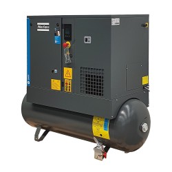 Atlas Copco G4 FF con botte LT 200 ed essiccatore Scontati del 50%-60%