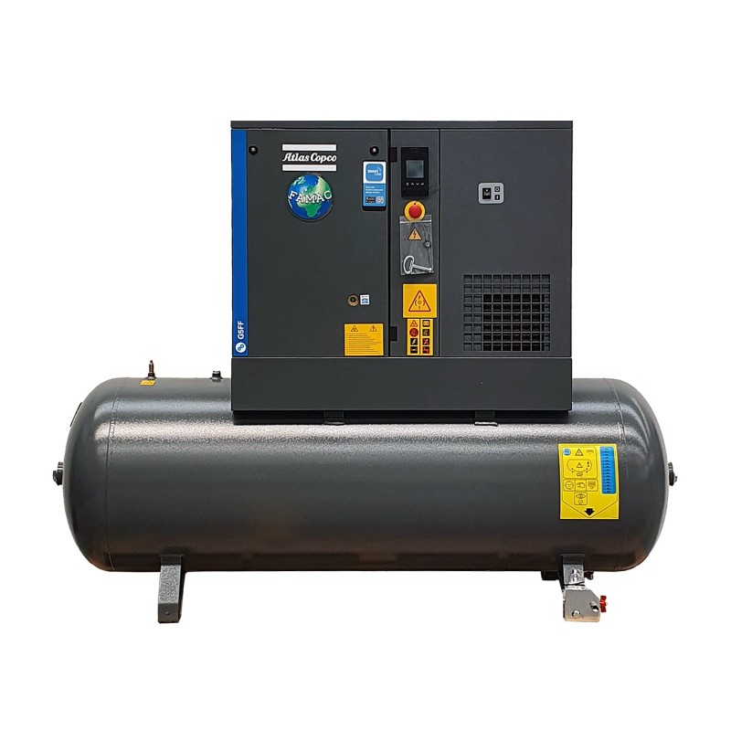Atlas Copco G5 FF con botte LT 500 ed essiccatore Scontati del 50%-60%