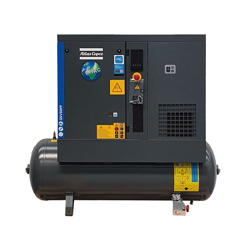 Compressore con Inverter botte LT 200 ed essiccatore scontato del -60% Compressore con Inverter botte LT 200 ed essiccatore scontato del -60%
