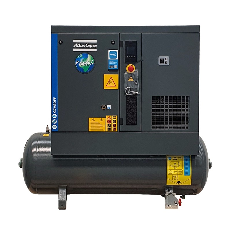 Compressore con Inverter botte LT 200 ed essiccatore scontato del -60% Compressore con Inverter botte LT 200 ed essiccatore scontato del -60%