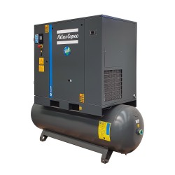 Atlas Copco G22 FF con botte LT 500 e essiccatore Scontati del 50%-60%