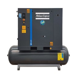 Atlas Copco G22 FF con botte LT 500 e essiccatore Scontati del 50%-60%
